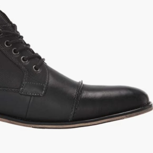 NEW Steve Madden Mens Jotter Combat Boot Sz 9 black TOP SELLER - Picture 3 of 7